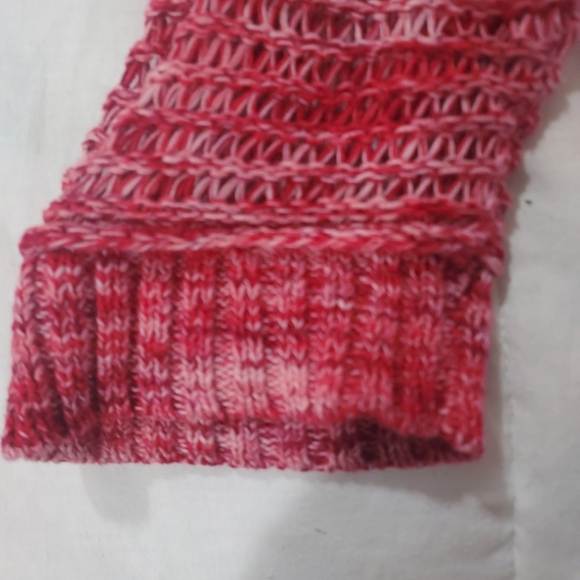 LC Lauren Conrad Textured Red Sweater - Picture 3 of 7